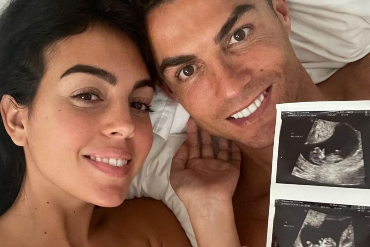 Georgina Rodriguez incinta di due gemelli, Cristiano Ronaldo ancora papà