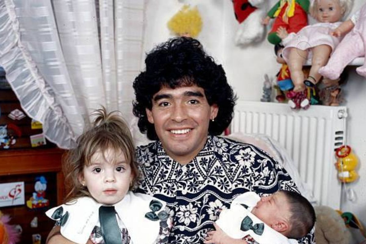 Maradona e le figlie