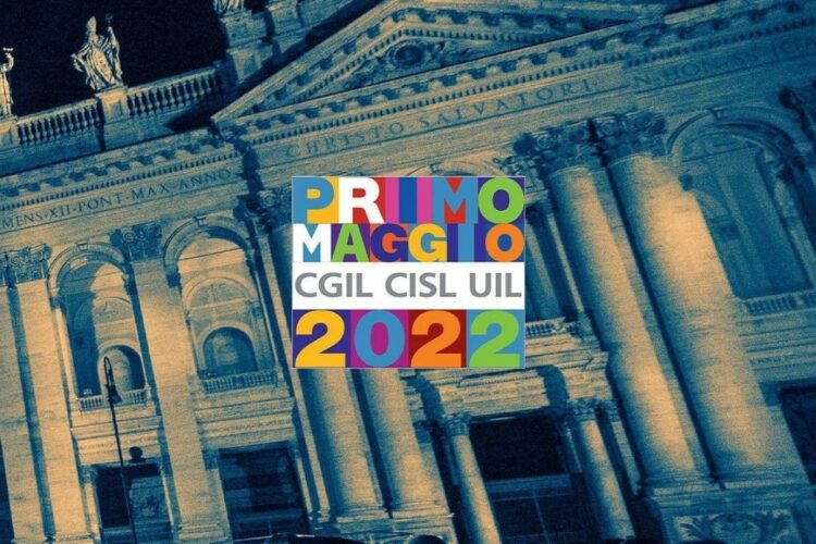 Scaletta ufficiale primo maggio 2022 Roma in ordine di uscita