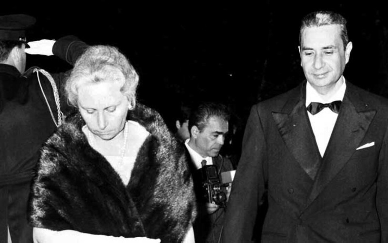 Aldo Moro e sua moglie