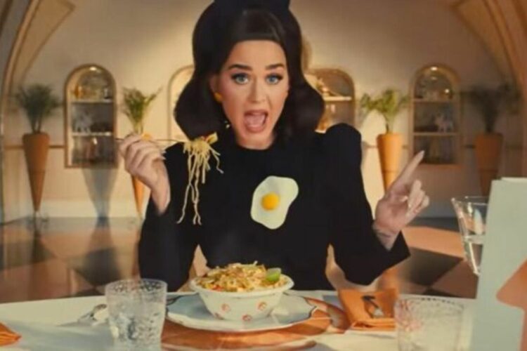 Katy Perry Just Eat canzone pubblicità