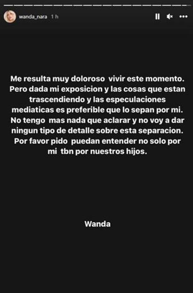 Wanda Nara separazione Mauro Icardi