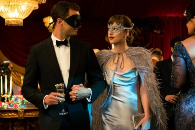 Fifty Shades Black as the film ends with Jamie Dornan and Dakota Johnson