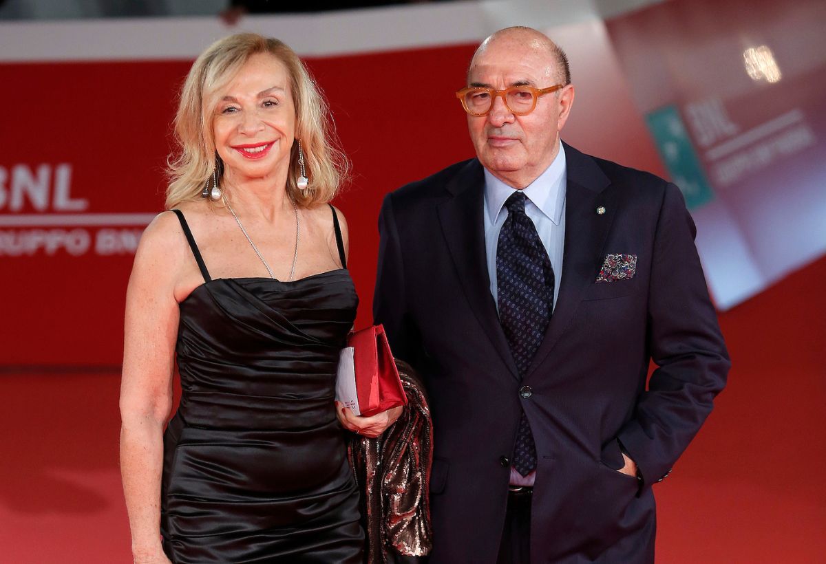 Dante Ferretti e moglie Francesca Lo Schiavo