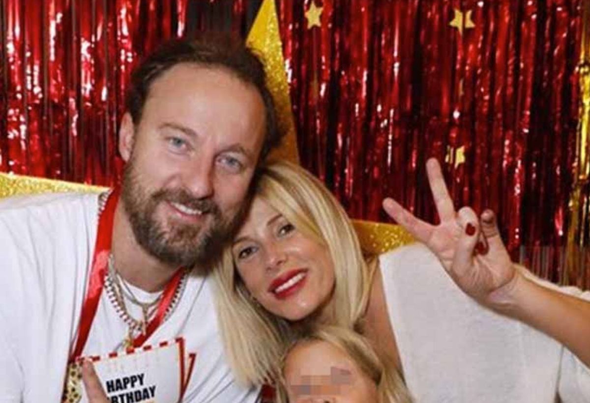 Alessia Marcuzzi e Francesco Facchinetti figlia