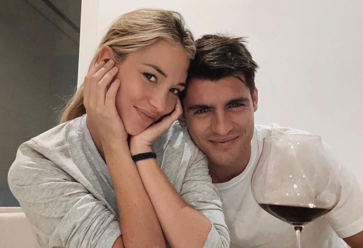 Alice Campello e Alvaro Morata figli