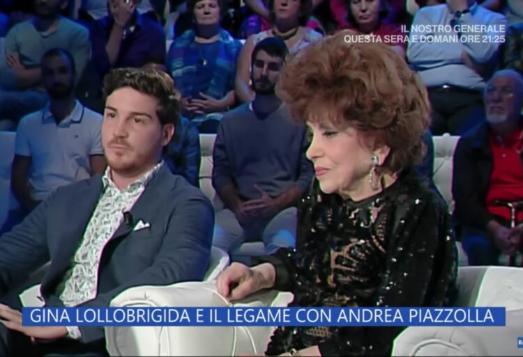 Andrea Piazzolla chi è assistente Gina Lollobrigida: figlia con suo nome