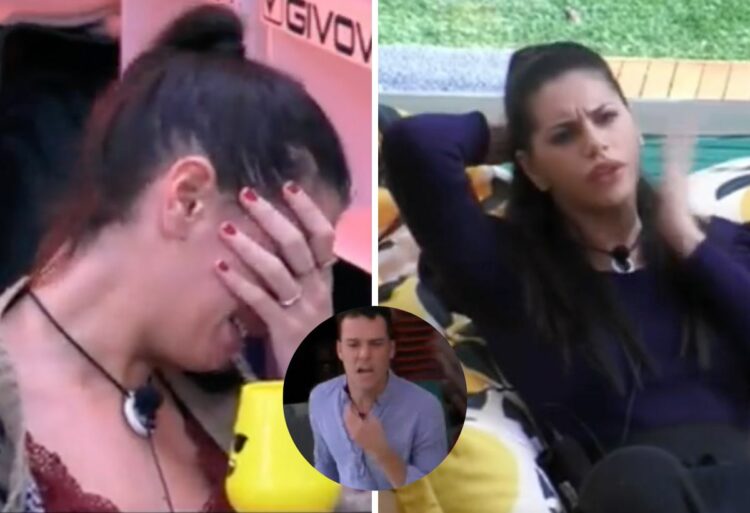 GF Vip Antonella Edoardo notte choc crisi d’ansia mani addosso e denunce