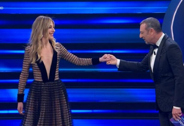 Sanremo 2023 Francesca Fagnani abiti seconda serata: marca e prezzo