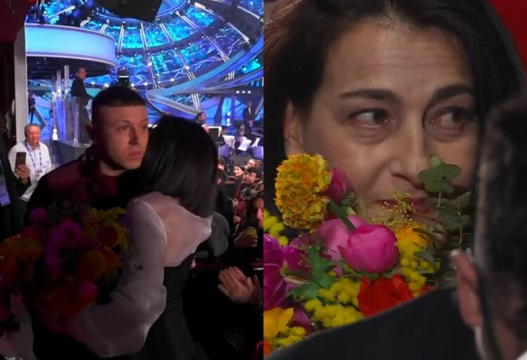 Lazza genitori chi è la madre Francesca i fiori a Sanremo