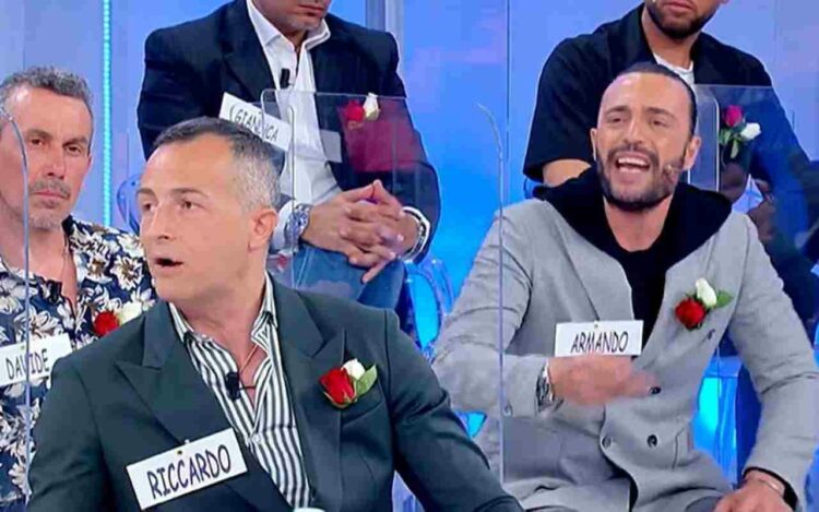 Uomini e donne rissa sfiorata Riccardo Armando il video censurato