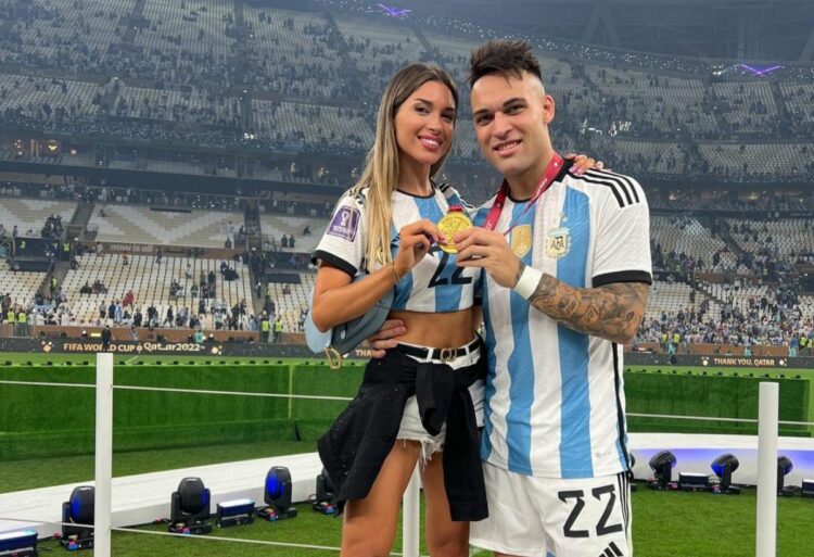 Lautaro Martinez moglie chi è Agustina Gandolfo come Wanda Nara