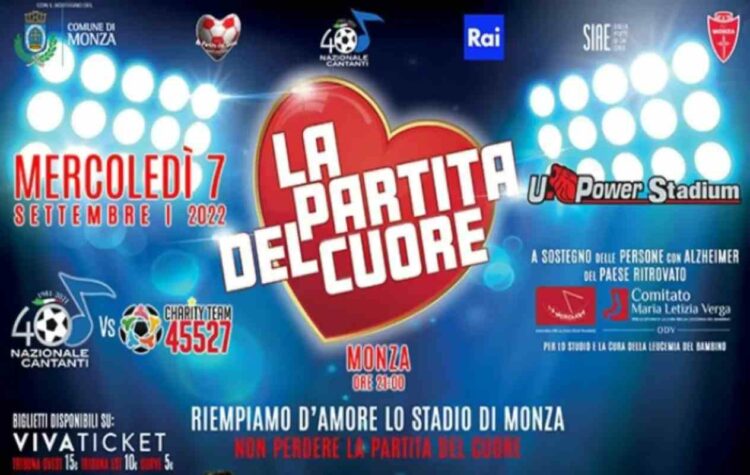 La partita del cuore per la Romagna: squadre e chi gioca