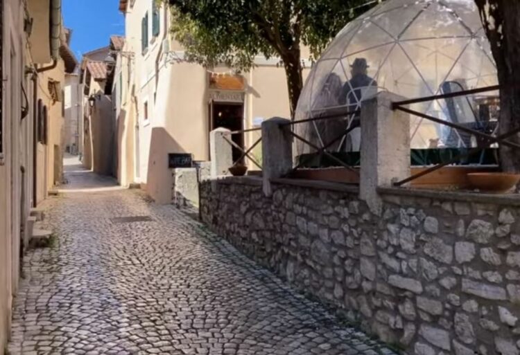 Pane amore e fantasia dove è stato girato: Sagliena nella realtà