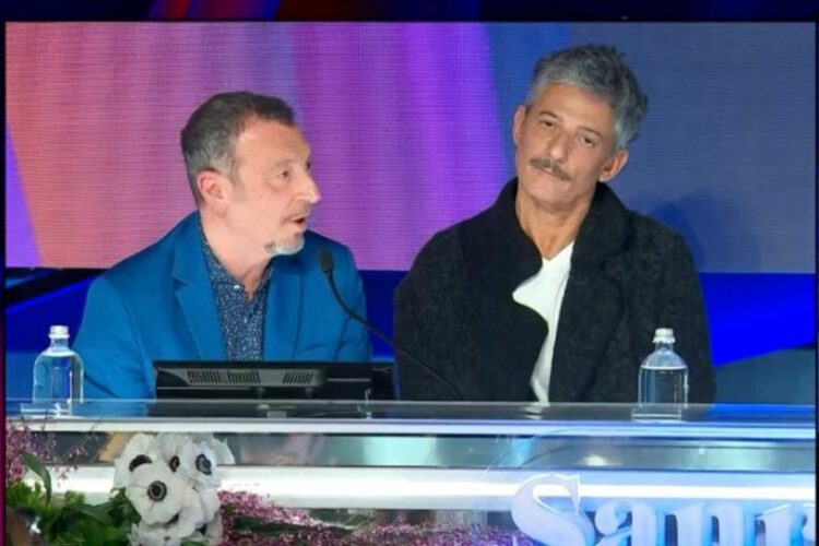 Amadeus e Fiorello a Sanremo 2024