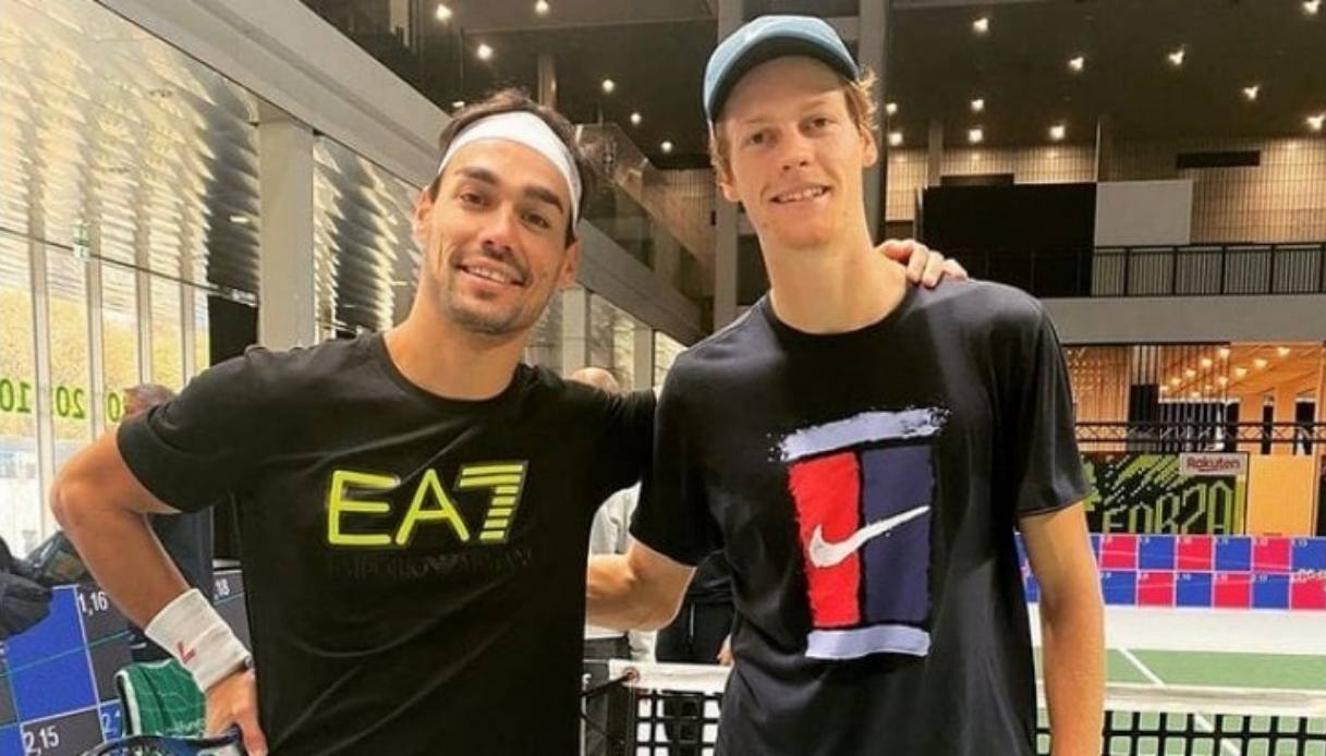 Fabio Fognini Jannik Sinner